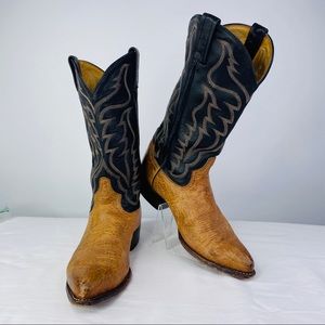 Tony Lama 6171 men’s leather cowboy boots,…